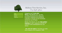 Desktop Screenshot of midwaytreeservice.com