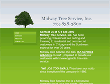 Tablet Screenshot of midwaytreeservice.com